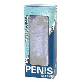 FUNDA ROSA  PENE SILICONA ESTIMULANTE
